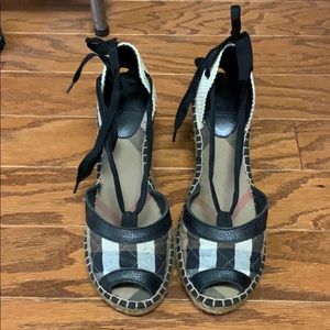 Burberry espadrilles - size 39